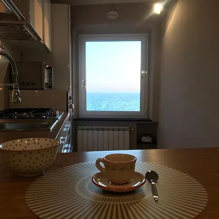 아파트 Casa Tabata Fronte Mare 제노바